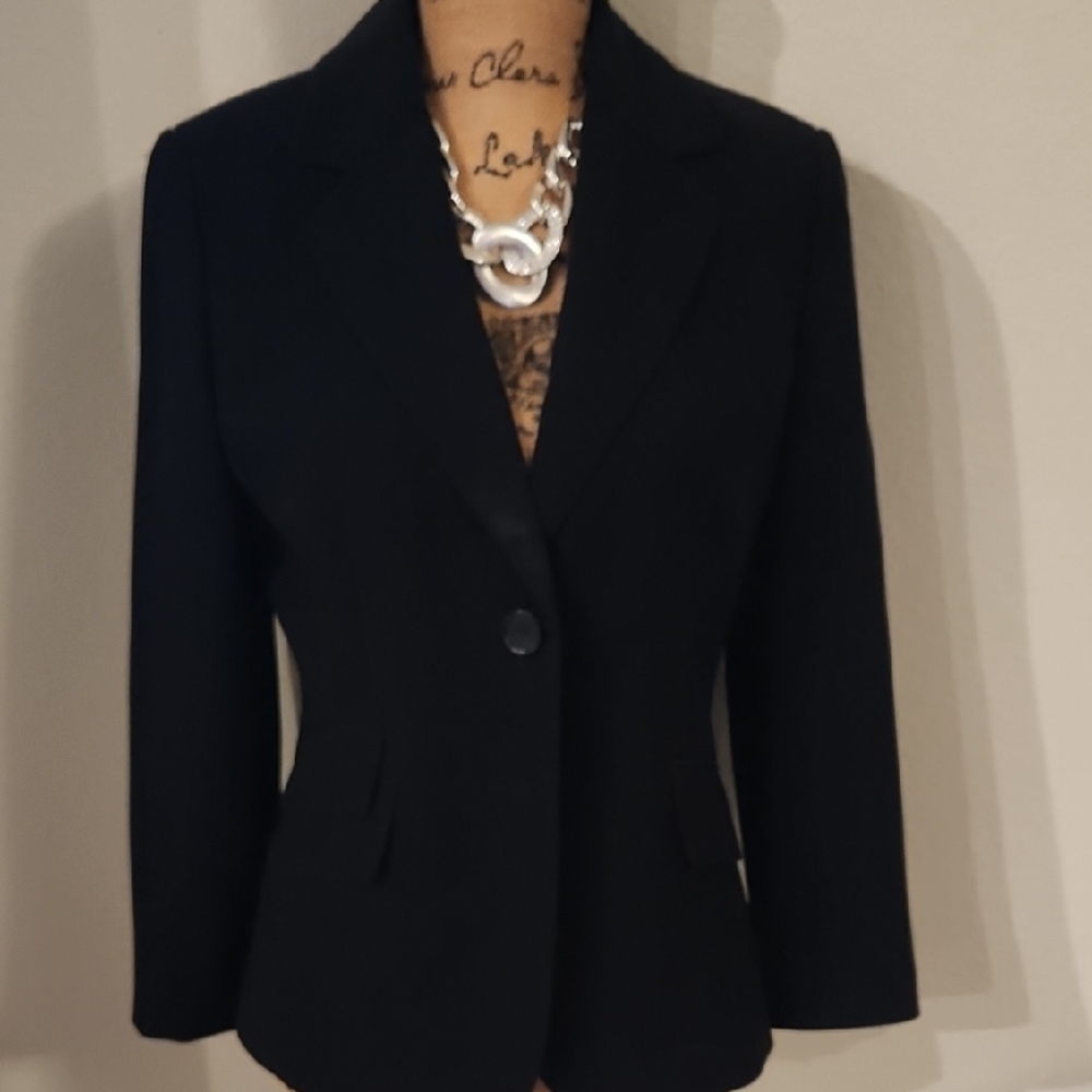 Ann Taylor Elegant Black Blazer